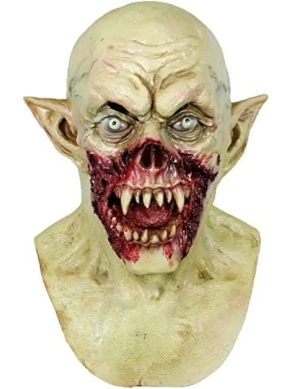 Adult Latex Halloween Scary Horror Creepy Vampire Monster Head Mask